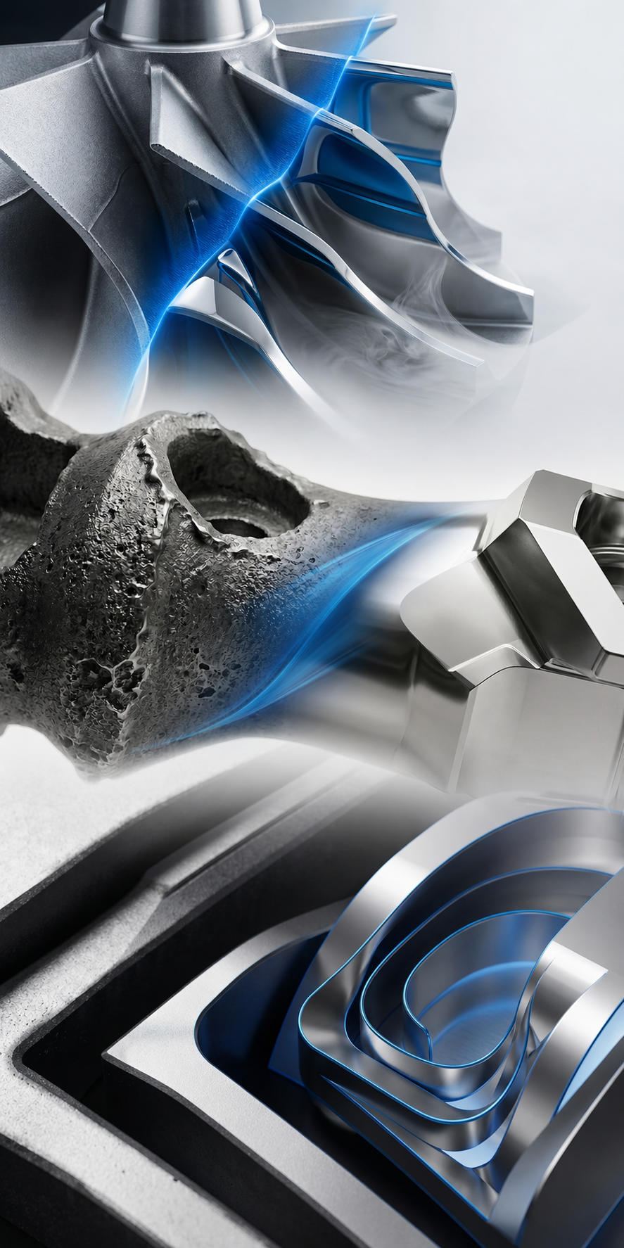 NovoSurface visual identity applied to metallic surface-process development
